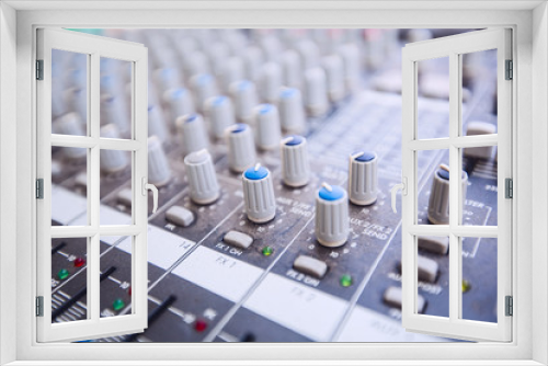 Audio Control Adjusting Knobs Sound Mixer
