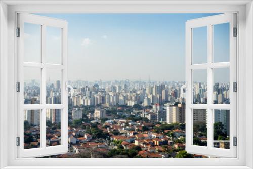 Fototapeta Naklejka Na Ścianę Okno 3D - Skyline in Sao Paulo, Brazil
