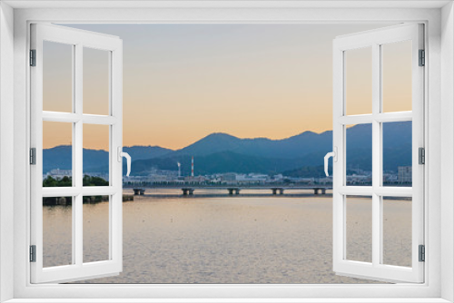 Fototapeta Naklejka Na Ścianę Okno 3D - 滋賀　琵琶湖