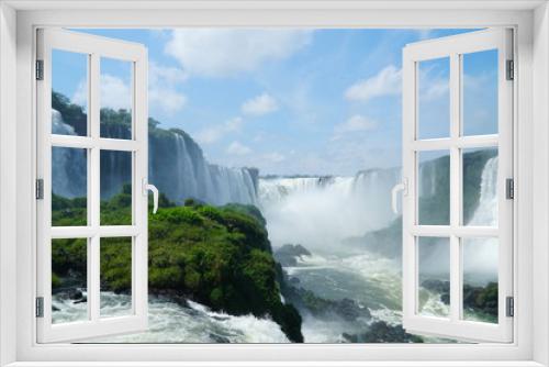 Fototapeta Naklejka Na Ścianę Okno 3D - iguazu waterfalls