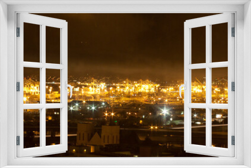 Fototapeta Naklejka Na Ścianę Okno 3D - Oakland by night