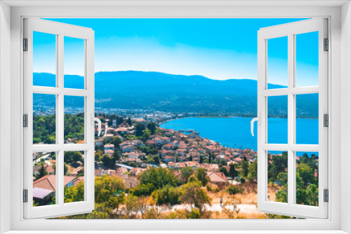 Fototapeta Naklejka Na Ścianę Okno 3D - Panoramic View of Ohrid in Macedonia