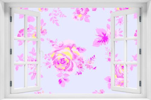 Fototapeta Naklejka Na Ścianę Okno 3D - Vector illustration of a beautiful floral bouquet. 
