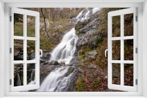 Fototapeta Naklejka Na Ścianę Okno 3D - Wasserfall im Schwarzwald