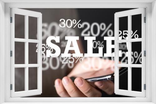 SALE CONCEPT DIGITAL in hand