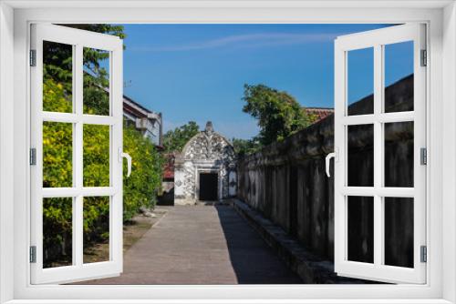 Fototapeta Naklejka Na Ścianę Okno 3D - Historical themed attractions in the corner of Yogyakarta city.
