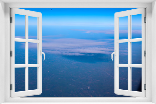 Fototapeta Naklejka Na Ścianę Okno 3D - view from airplane window
