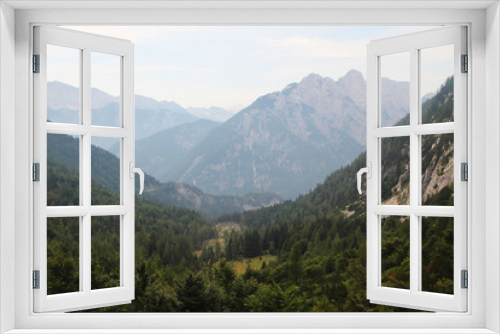 Fototapeta Naklejka Na Ścianę Okno 3D - The Trenta Valley, Triglav National Park, Slovenia	