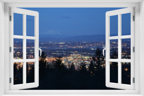 Fototapeta Naklejka Na Ścianę Okno 3D - Portland