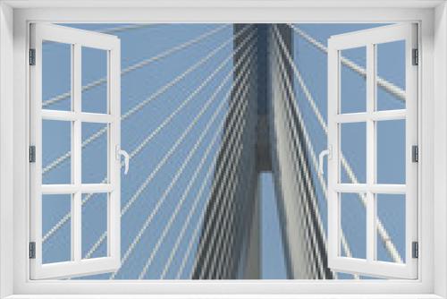 Fototapeta Naklejka Na Ścianę Okno 3D - The Rio-Antirrio bridge