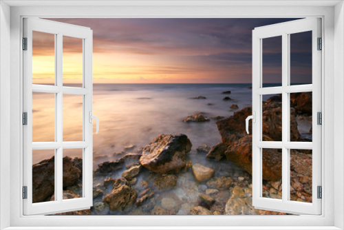 Fototapeta Naklejka Na Ścianę Okno 3D - Beautiful seascape.