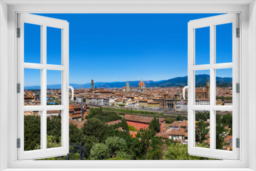 Fototapeta Naklejka Na Ścianę Okno 3D - Florence cityscape - Italy
