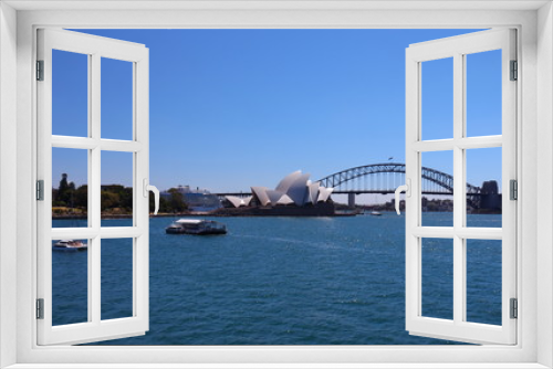 Fototapeta Naklejka Na Ścianę Okno 3D - Sydney harbour 