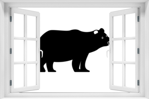 Fototapeta Naklejka Na Ścianę Okno 3D - Bear / Polar Bear / Brown bear Illustration 