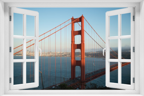 Fototapeta Naklejka Na Ścianę Okno 3D - Golden Gate Bridge, San Francisco, California-USA