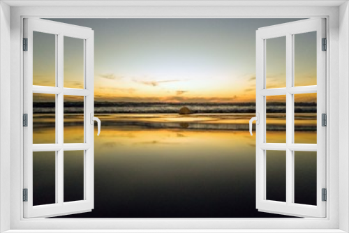 Fototapeta Naklejka Na Ścianę Okno 3D - sunset on imperial beach