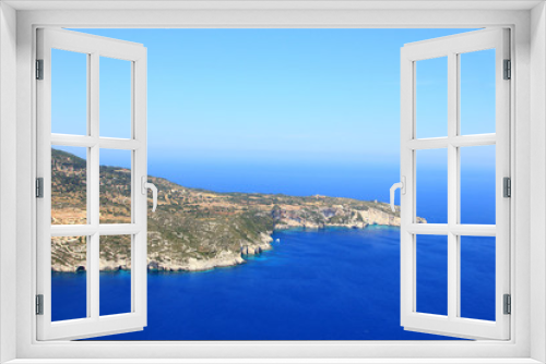 Fototapeta Naklejka Na Ścianę Okno 3D - Aerial view on Zakynthos Greece