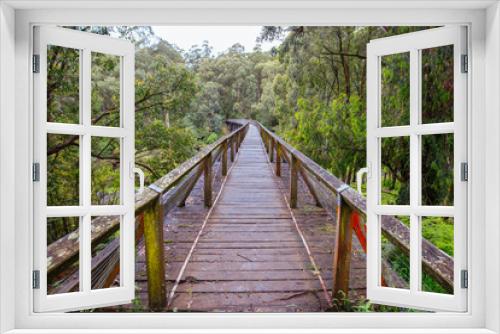 Fototapeta Naklejka Na Ścianę Okno 3D - Noojee Trestle Rail Bridge in Victoria Australia
