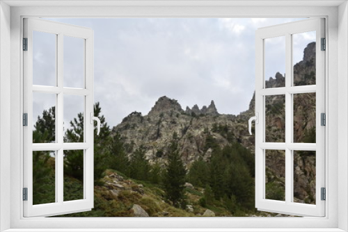 Fototapeta Naklejka Na Ścianę Okno 3D - Restonica