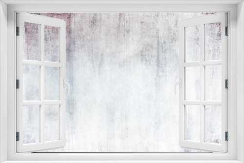 Old grungy white wall background or texture