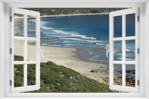 Fototapeta Naklejka Na Ścianę Okno 3D - Beach near Gordons Bay about 50 Km from Cape Town, South .