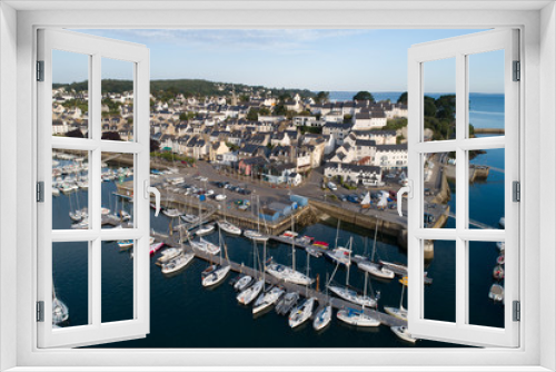 Fototapeta Naklejka Na Ścianę Okno 3D - Port de Tréboul
