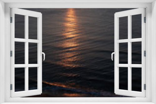 Fototapeta Naklejka Na Ścianę Okno 3D - ocean at sunrise 