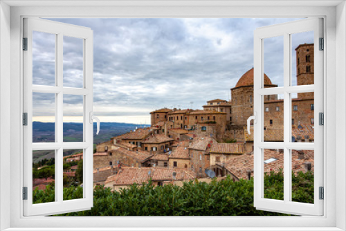 Fototapeta Naklejka Na Ścianę Okno 3D - Volterra medieval town in Tuscany Italy