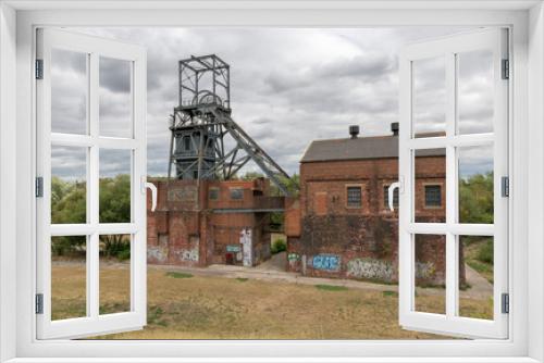 Fototapeta Naklejka Na Ścianę Okno 3D - The Ruins of Barnsley Main Colliery, Barnsley, South Yorkshire, England