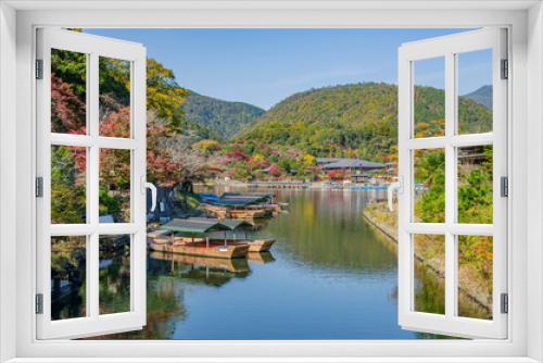 Fototapeta Naklejka Na Ścianę Okno 3D - 京都　嵐山