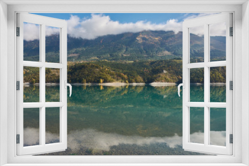 Fototapeta Naklejka Na Ścianę Okno 3D - Lac de Monteynard-Avignonet near Grenoble. France