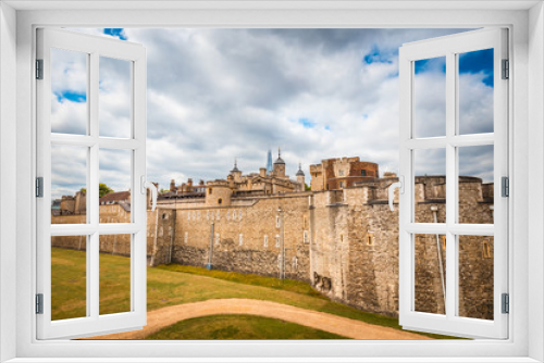 Fototapeta Naklejka Na Ścianę Okno 3D - London Castle