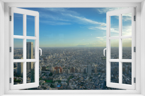 Fototapeta Naklejka Na Ścianę Okno 3D - Vista de Tokio