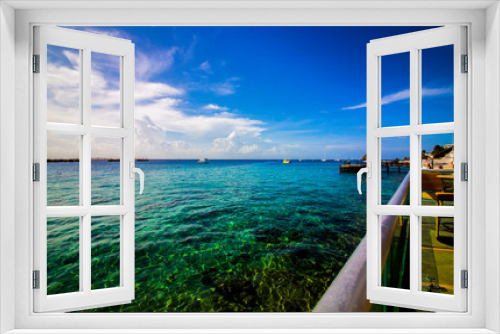 Fototapeta Naklejka Na Ścianę Okno 3D - Mar de Cozumel