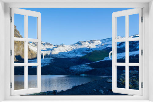Fototapeta Naklejka Na Ścianę Okno 3D - Skaftafell national park