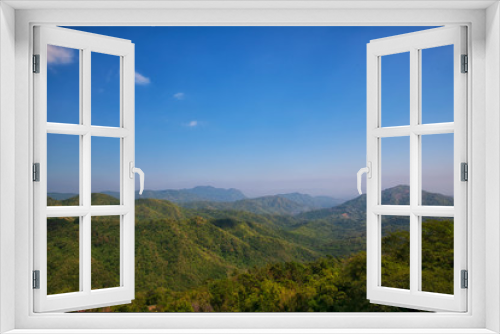 Fototapeta Naklejka Na Ścianę Okno 3D - daytime mountian landscape 