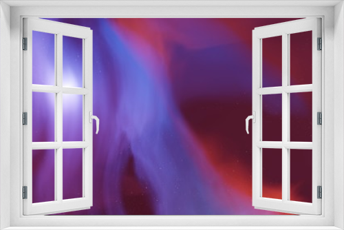 Fototapeta Naklejka Na Ścianę Okno 3D - High Resolution Star Nebula Generated in a 3D Simulator