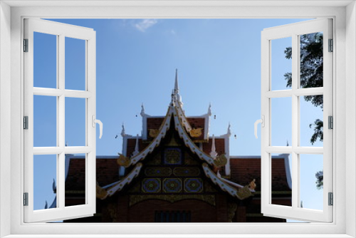 Fototapeta Naklejka Na Ścianę Okno 3D - temple in thailand