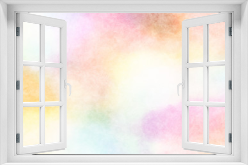 Fototapeta Naklejka Na Ścianę Okno 3D - Colorful watercolor render background
