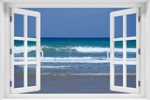 Fototapeta Naklejka Na Ścianę Okno 3D - Beautiful sea and blue sky