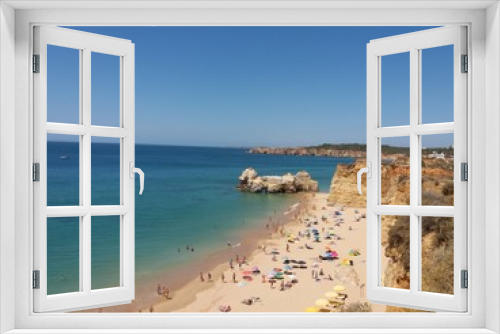 Fototapeta Naklejka Na Ścianę Okno 3D - view of an island of greece