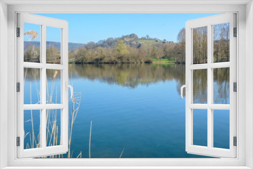 Fototapeta Naklejka Na Ścianę Okno 3D - At the Echternach Lake in Luxembourg