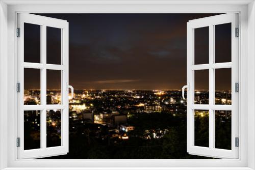 Fototapeta Naklejka Na Ścianę Okno 3D - Kisarazu city night view