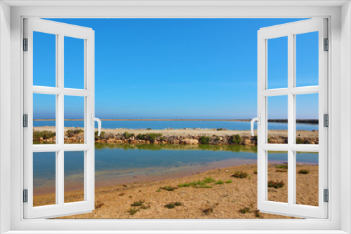 Fototapeta Naklejka Na Ścianę Okno 3D - Salinas de San Pedro del Pinatar, Murcia, España