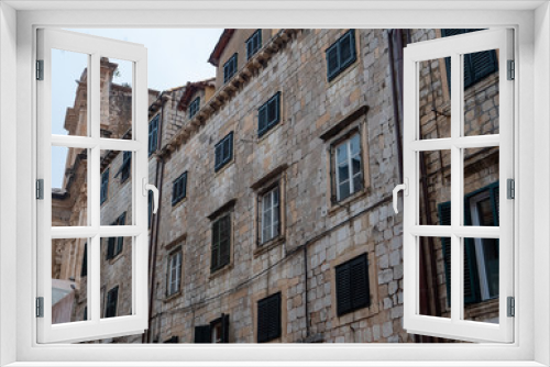 Fototapeta Naklejka Na Ścianę Okno 3D - Dubrovnik Old Town on the Adriatic Coast, Croatia