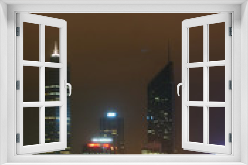 Fototapeta Naklejka Na Ścianę Okno 3D - perth city at night