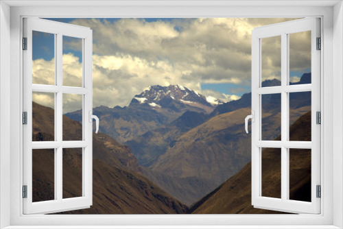 Fototapeta Naklejka Na Ścianę Okno 3D - view of andes mountains