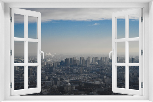 Fototapeta Naklejka Na Ścianę Okno 3D - Vue Panoramique ded Paris