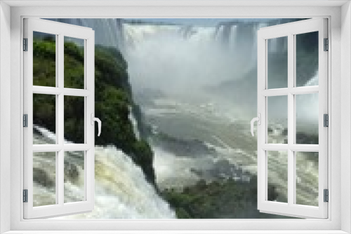 Fototapeta Naklejka Na Ścianę Okno 3D - waterfall in mountains