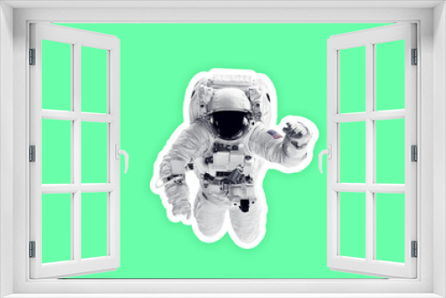 Fototapeta Naklejka Na Ścianę Okno 3D - Astronaut